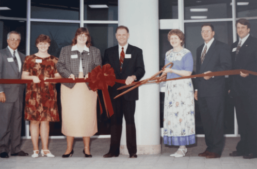 Ribbon Cutting 5B's. If you are unable to view this image please make sure your browser and Operating system are up to date. As well as your browser and Operating system’s compatibility with .WebP files.